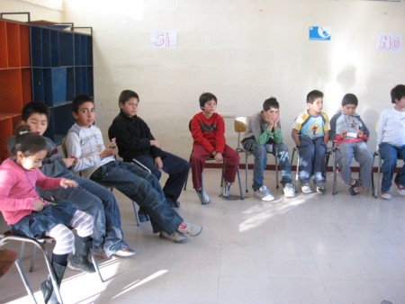 Niños y niñas del PIB Kellollampu